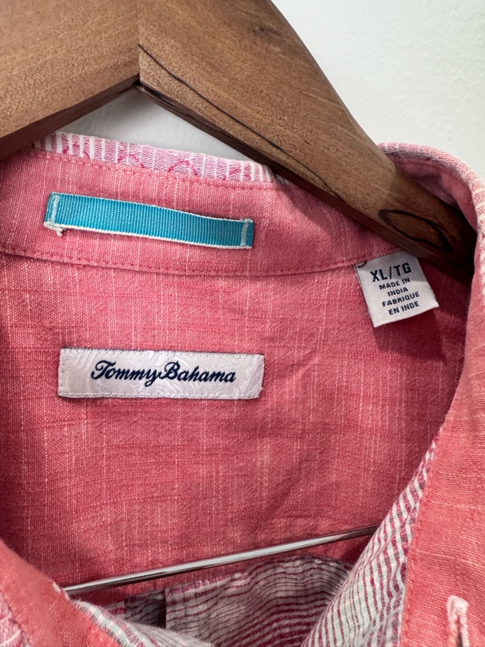 Tommy Bahama Ravenna Plaid Short Sleeve Button Down Linen Blend Men's Size XL - Picture 6 of 12